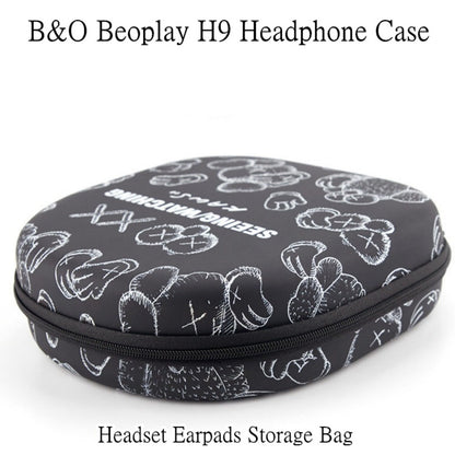 For B&O Beoplay H9 Headphone Case Cartoon Creative Patterns Headset Earpads Storage Bag Casing Box