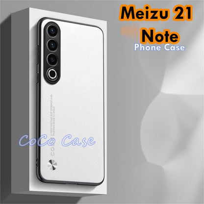 For Meizu 21 Note Cover Silicone Professional Full Case Classic Simple Solid Color Phone Case Cover sweatproof