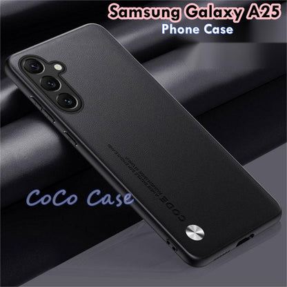 For Samsung Galaxy A25 Cover Silicone Professional Full Case Classic Simple Solid Color Phone Case Cover sweatproof