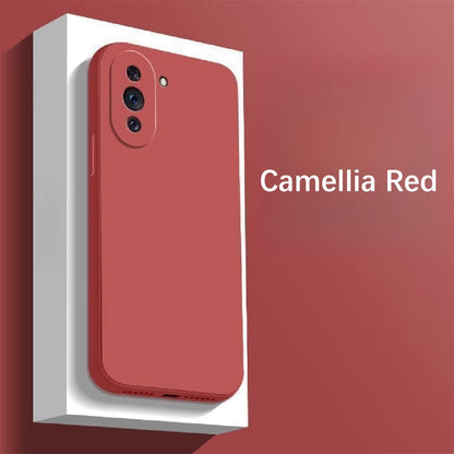 For Huawei Nova 10 Cover Drop and wear resistant Silicone Full Case Classic Simple Solid Color Phone Case Cover