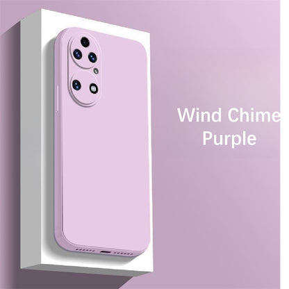 For Huawei P50 Pro Cover Drop and wear resistant Silicone Full Case Classic Simple Solid Color Phone Case Cover