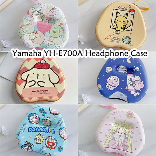 For Yamaha YH-E700A Headphone Case Cool Cartoon Pattern Headset Earpads Storage Bag Casing Box