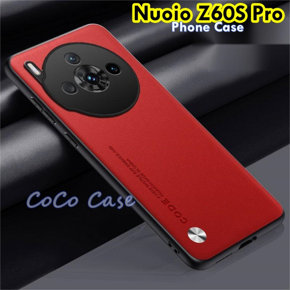 For Nuoio Z60S Pro Cover Silicone Professional Full Case Classic Simple Solid Color Phone Case Cover sweatproof