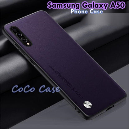 For Samsung Galaxy A50 Cover Silicone Professional Full Case Classic Simple Solid Color Phone Case Cover sweatproof