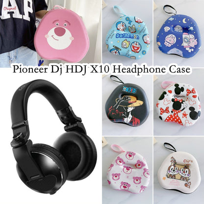 For Pioneer Dj HDJ X10 Headphone Case Cartoon Creative Patterns Headset Earpads Storage Bag Casing Box