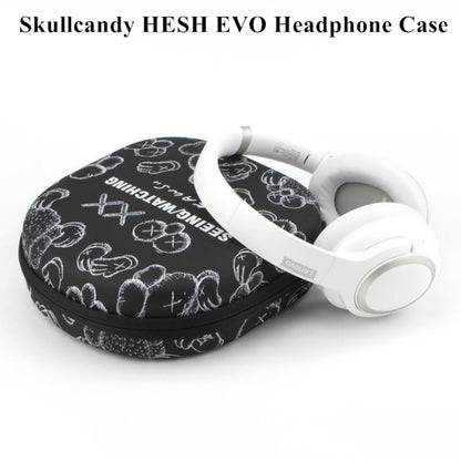 For Skullcandy HESH EVO Headphone Case Cartoon Creative Patterns Headset Earpads Storage Bag Casing Box