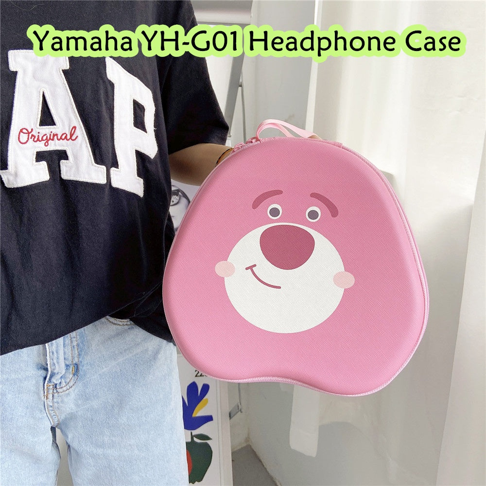 For Yamaha YH-G01 Headphone Case Cartoon Creative Patterns Headset Earpads Storage Bag Casing Box
