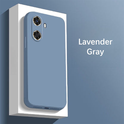 For Huawei Enjoy 60 Pro Cover Drop and wear resistant Silicone Full Case Classic Simple Solid Color Phone Case Cover