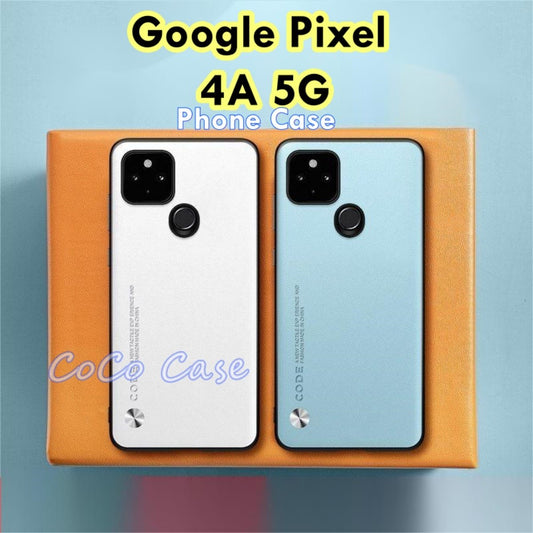 For Google Pixel 4A 5G Cover Silicone Professional Full Case Classic Simple Solid Color Phone Case Cover sweatproof