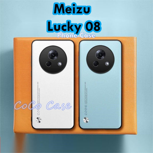 For Meizu Lucky 08 Cover Silicone Professional Full Case Classic Simple Solid Color Phone Case Cover sweatproof