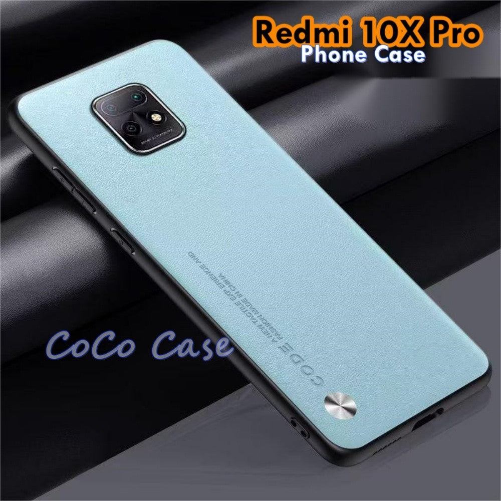 For Redmi 10X Pro Cover Silicone Professional Full Case Classic Simple Solid Color Phone Case Cover sweatproof