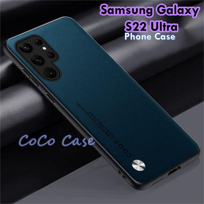 For Samsung Galaxy S22 Ultra Cover Silicone Professional Full Case Classic Simple Solid Color Phone Case Cover sweatproof