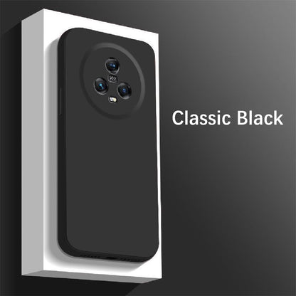 For Honor Magic 5 Cover Drop and wear resistant Silicone Full Case Classic Simple Solid Color Phone Case Cover