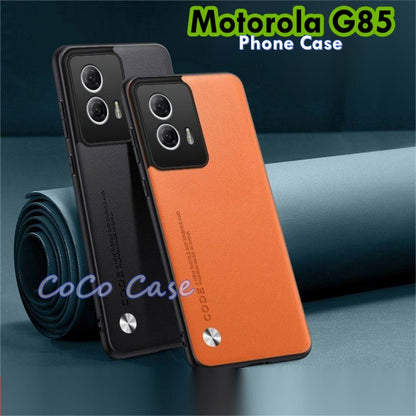 For Motorola G85 Cover Silicone Professional Full Case Classic Simple Solid Color Phone Case Cover sweatproof