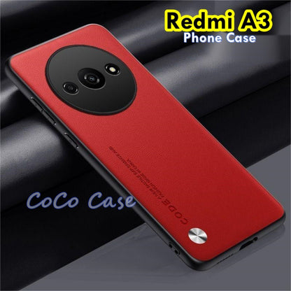 For Redmi A3 Cover Silicone Professional Full Case Classic Simple Solid Color Phone Case Cover sweatproof