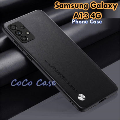 For Samsung Galaxy A13 4G Cover Silicone Professional Full Case Classic Simple Solid Color Phone Case Cover sweatproof