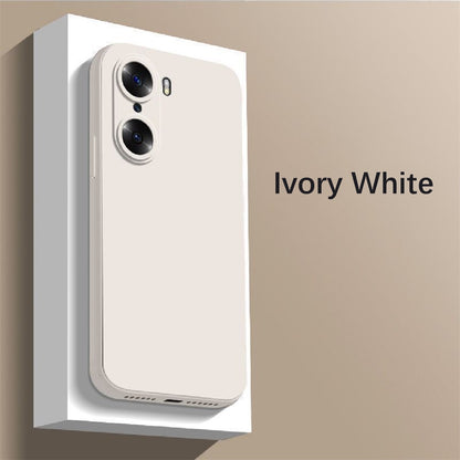 For Honor 60 Pro Cover Drop and wear resistant Silicone Full Case Classic Simple Solid Color Phone Case Cover