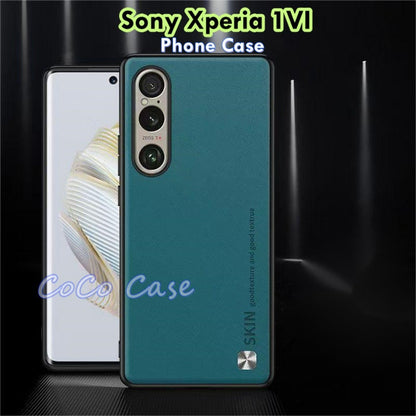 For Sony Xperia 1VI Cover Silicone Professional Full Case Classic Simple Solid Color Phone Case Cover sweatproof