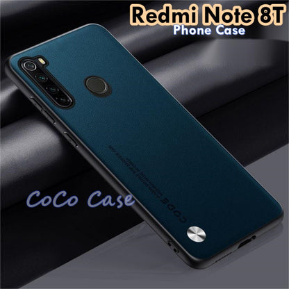 For Redmi Note 8T Cover Silicone Professional Full Case Classic Simple Solid Color Phone Case Cover sweatproof