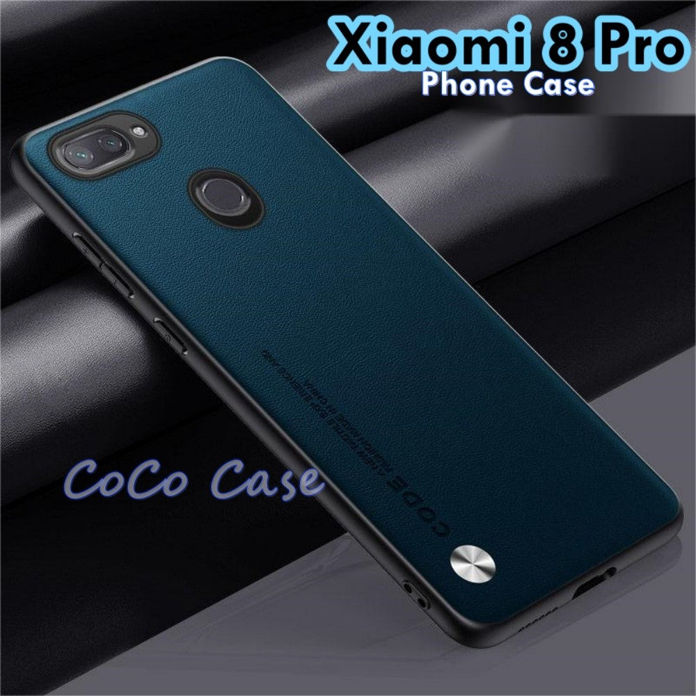 For Xiaomi 8 Pro Cover Silicone Professional Full Case Classic Simple Solid Color Phone Case Cover sweatproof