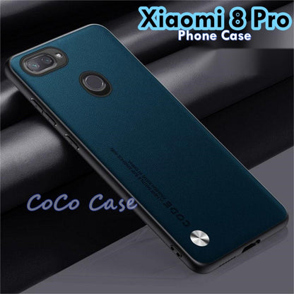 For Xiaomi 8 Pro Cover Silicone Professional Full Case Classic Simple Solid Color Phone Case Cover sweatproof