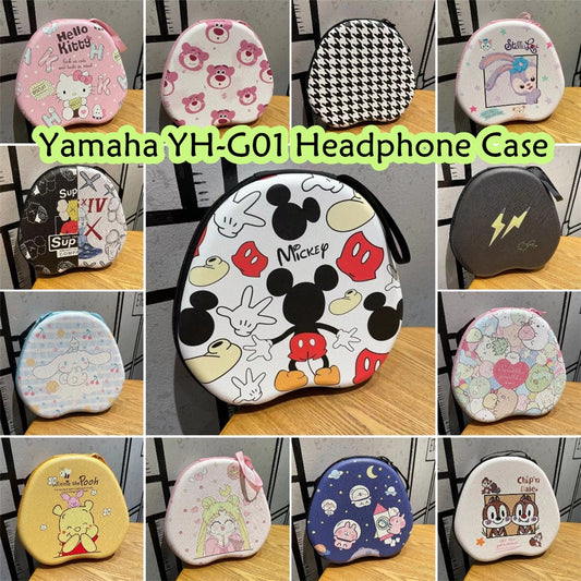 For Yamaha YH-G01 Headphone Case Cartoon Creative Patterns Headset Earpads Storage Bag Casing Box