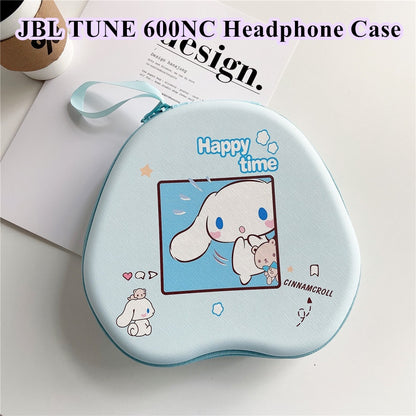 For JBL TUNE 600NC Headphone Case Cartoon Creative Patterns Headset Earpads Storage Bag Casing Box