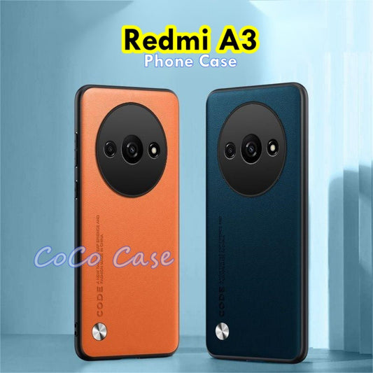 For Redmi A3 Cover Silicone Professional Full Case Classic Simple Solid Color Phone Case Cover sweatproof