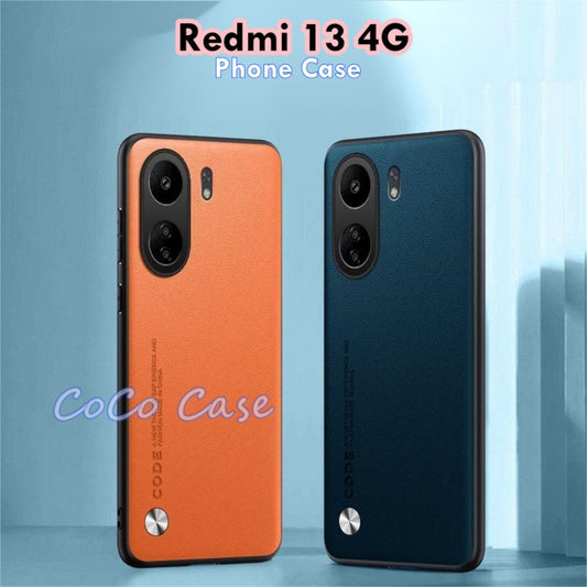 For Redmi 13 4G Cover Silicone Professional Full Case Classic Simple Solid Color Phone Case Cover sweatproof