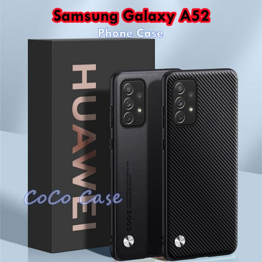 For Samsung Galaxy A52 Cover Silicone Professional Full Case Classic Simple Solid Color Phone Case Cover sweatproof