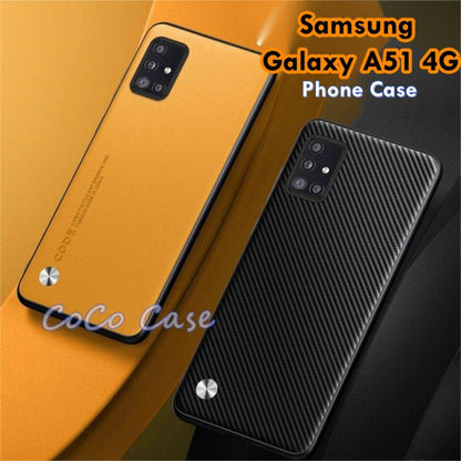 For Samsung Galaxy A51 4G Cover Silicone Professional Full Case Classic Simple Solid Color Phone Case Cover sweatproof