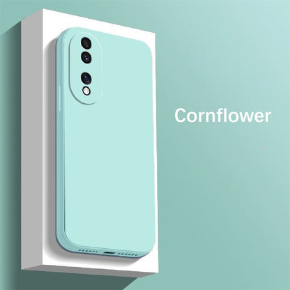 For Honor 80 GT Cover Drop and wear resistant Silicone Full Case Classic Simple Solid Color Phone Case Cover
