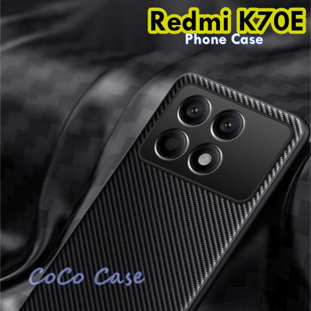 For Redmi K70E Cover Silicone Professional Full Case Classic Simple Solid Color Phone Case Cover sweatproof