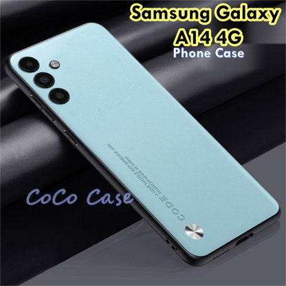 For Samsung Galaxy A14 4G Cover Silicone Professional Full Case Classic Simple Solid Color Phone Case Cover sweatproof