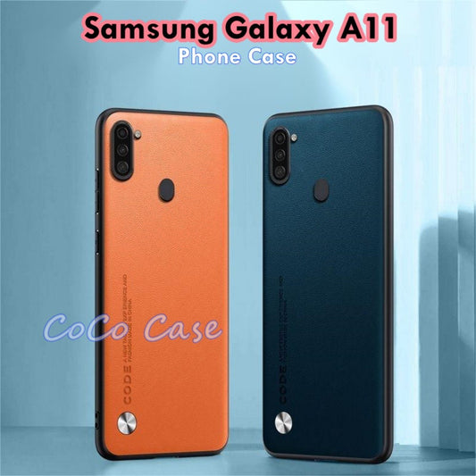 For Samsung Galaxy A11 Cover Silicone Professional Full Case Classic Simple Solid Color Phone Case Cover sweatproof