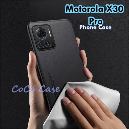 For Motorola X30 Pro Cover Silicone Professional Full Case Classic Simple Solid Color Phone Case Cover sweatproof