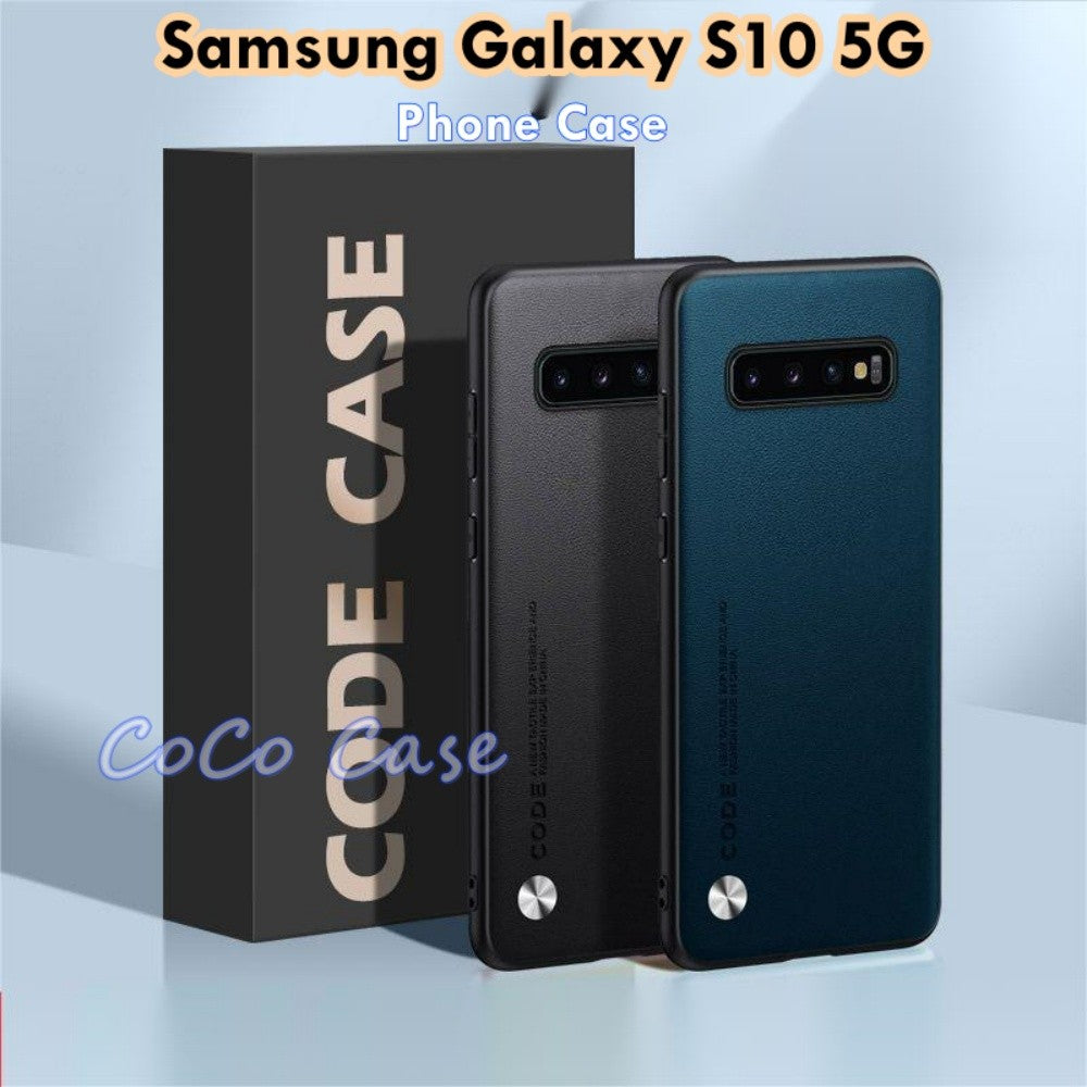 For Samsung Galaxy S10 5G Cover Silicone Professional Full Case Classic Simple Solid Color Phone Case Cover sweatproof