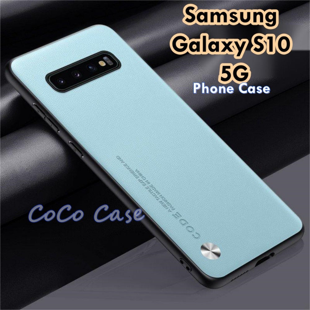 For Samsung Galaxy S10 5G Cover Silicone Professional Full Case Classic Simple Solid Color Phone Case Cover sweatproof
