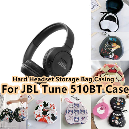 For JBL TUNE 510BT Headphone Case Cartoon Creative Patterns Headset Earpads Storage Bag Casing Box