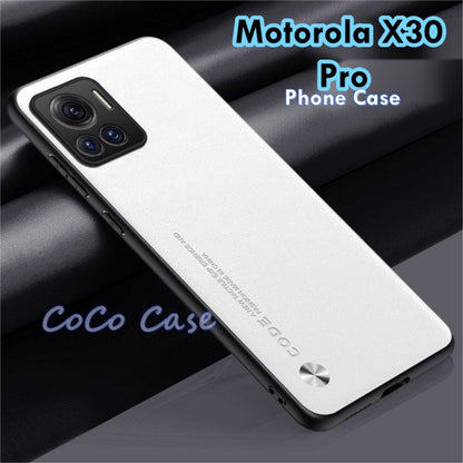 For Motorola X30 Pro Cover Silicone Professional Full Case Classic Simple Solid Color Phone Case Cover sweatproof