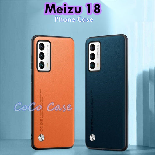 For Meizu 18 Cover Silicone Professional Full Case Classic Simple Solid Color Phone Case Cover sweatproof