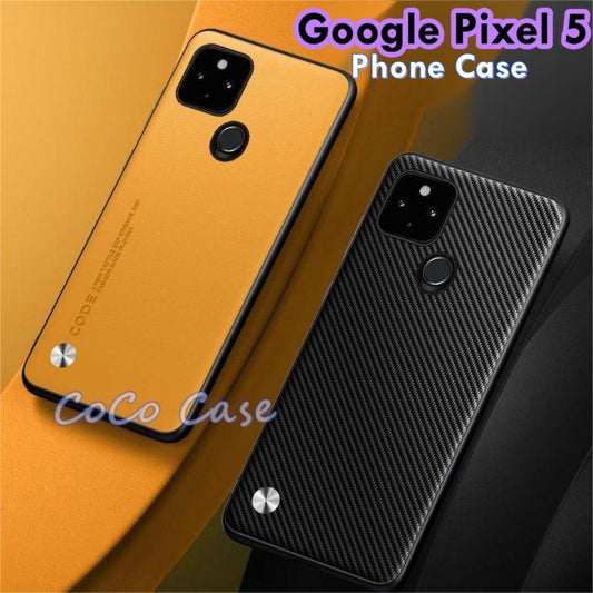 For Google Pixel 5 Cover Silicone Professional Full Case Classic Simple Solid Color Phone Case Cover sweatproof