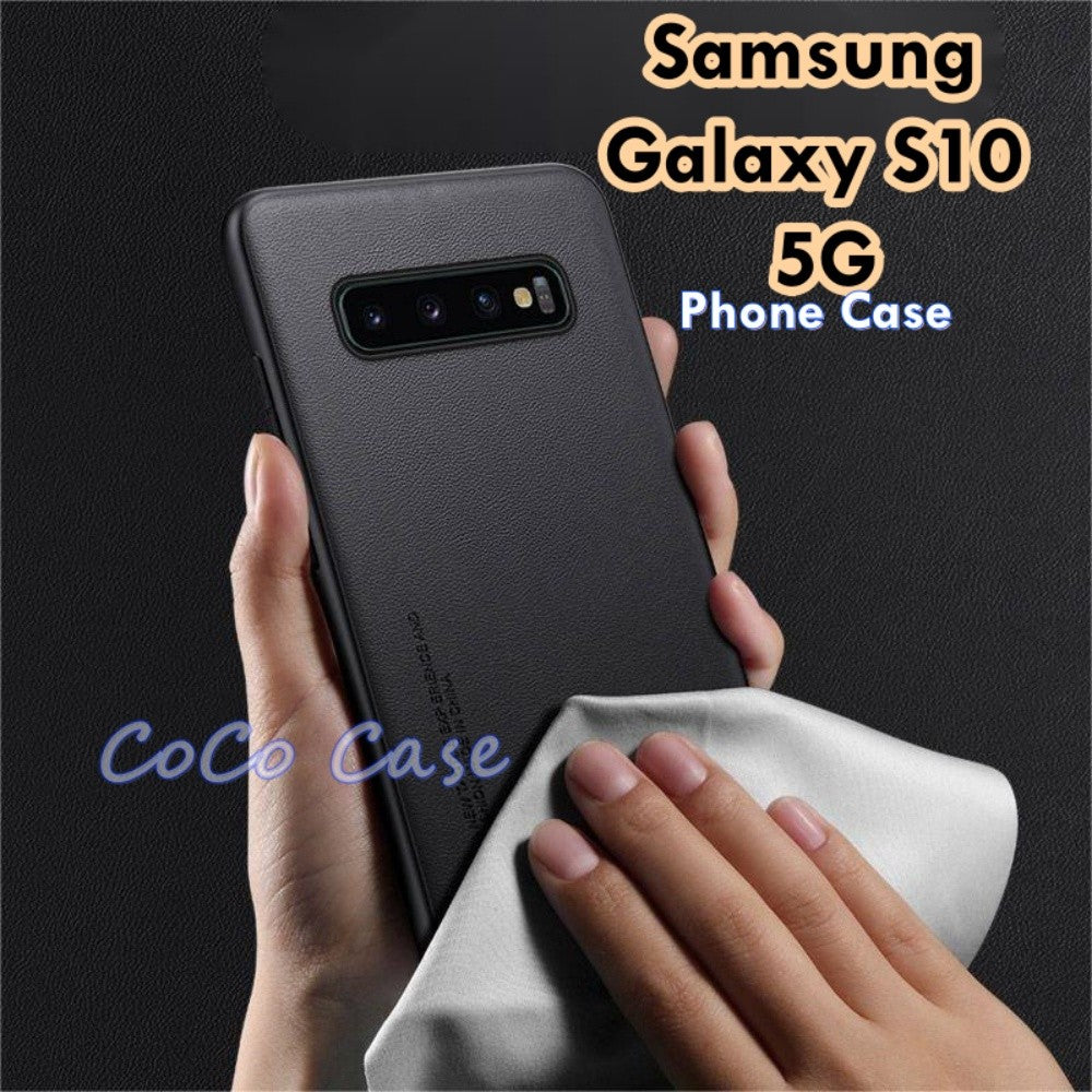For Samsung Galaxy S10 5G Cover Silicone Professional Full Case Classic Simple Solid Color Phone Case Cover sweatproof