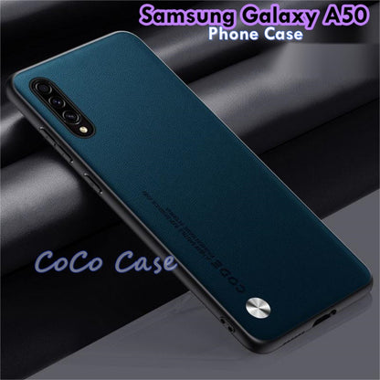 For Samsung Galaxy A50 Cover Silicone Professional Full Case Classic Simple Solid Color Phone Case Cover sweatproof