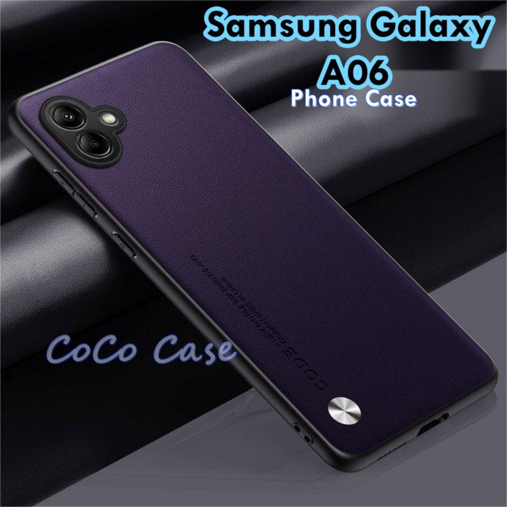 For Samsung Galaxy A06 Cover Silicone Professional Full Case Classic Simple Solid Color Phone Case Cover sweatproof