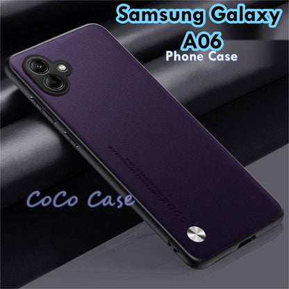 For Samsung Galaxy A06 Cover Silicone Professional Full Case Classic Simple Solid Color Phone Case Cover sweatproof