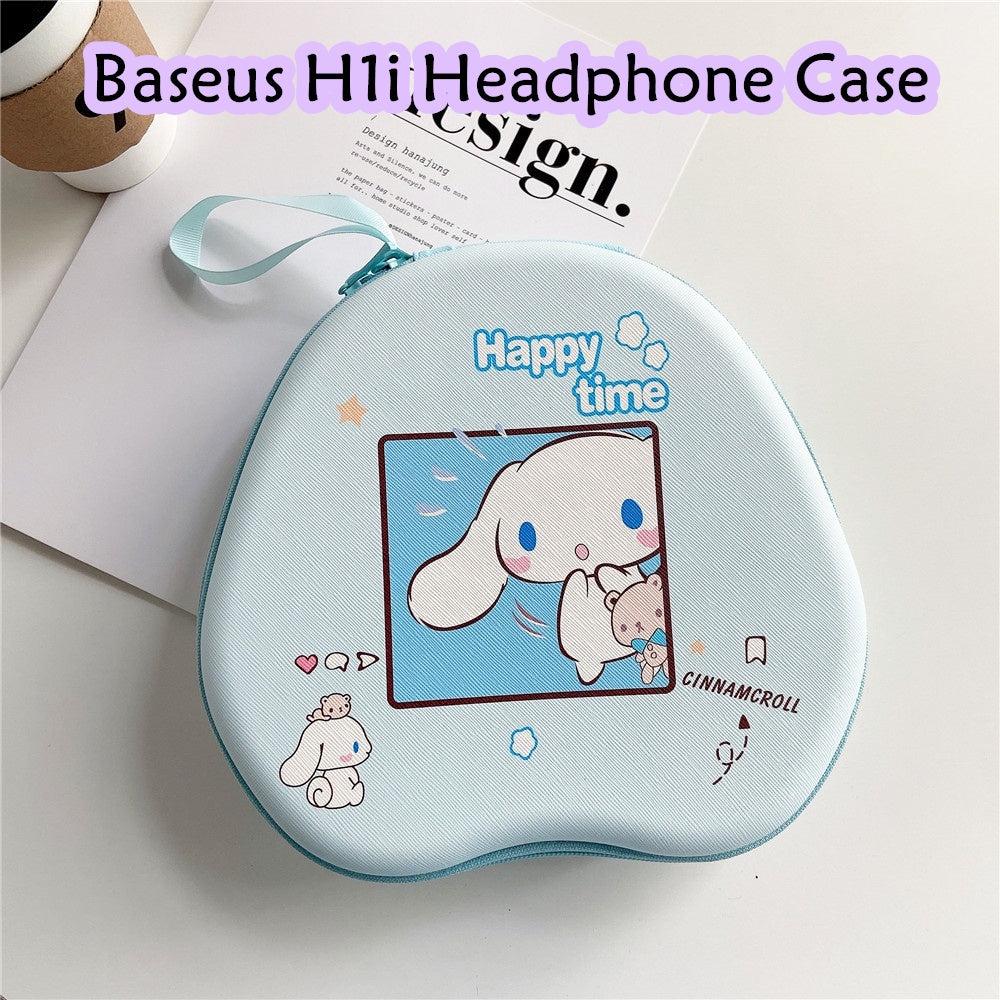For Baseus H1i Headphone Case Cartoon Creative Patterns Headset Earpads Storage Bag Casing Box
