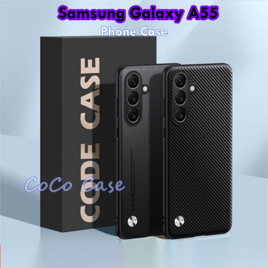 For Samsung Galaxy A55 Cover Silicone Professional Full Case Classic Simple Solid Color Phone Case Cover sweatproof