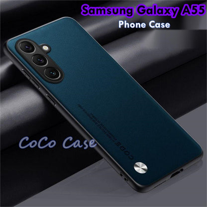 For Samsung Galaxy A55 Cover Silicone Professional Full Case Classic Simple Solid Color Phone Case Cover sweatproof