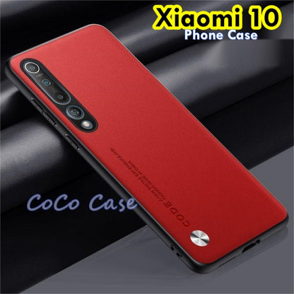 For Xiaomi 10 Cover Silicone Professional Full Case Classic Simple Solid Color Phone Case Cover sweatproof